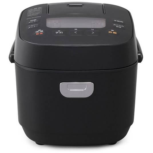 Iris Ohyama RC-ME30-B Microcomputer Rice Cooker – 3 Go Capacity – Black