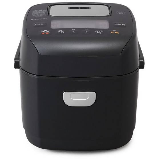 Iris Ohyama RC-PD30-B Pressure IH (Induction Heating) Rice Cooker – 3 Go  Capacity – Black