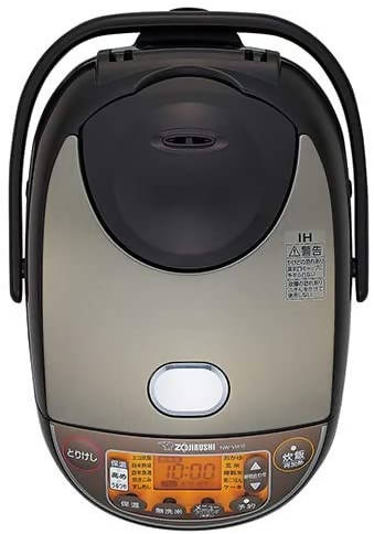 Zojirushi NW-VH10-TA IH (Induction Heating) Rice Cooker – 5.5 Go Capacity