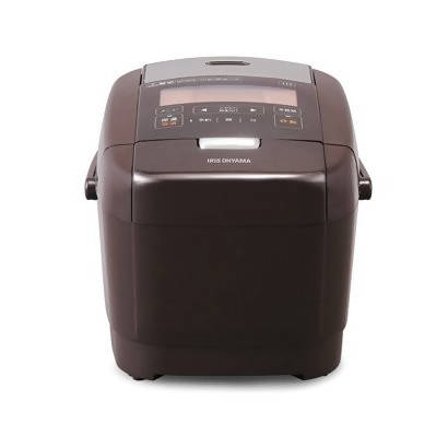 Iris Ohyama RC-IH30-T Pressure IH (Induction Heating) Rice Cooker – 3 Go  Capacity – Brown