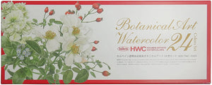 HOLBEIN Transparent Watercolor Paint Botanical Art Set of 24 5ml Tubes 003455