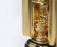 Load image into Gallery viewer, Takaoka Gold-Plated Buddhist Statue – Senju Kannon Bodhisattva – 9.7 cm