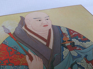 Japanese Buddhist Art Print – Shikishi Paper – Nichiren