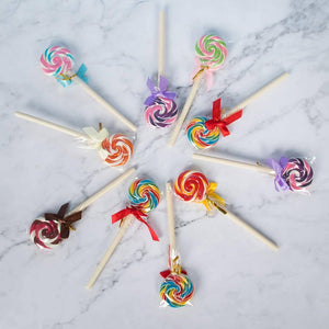 FORMEMORY Lollipop Ballpoint Pens – Set of 8 – Kawaii School Supplies