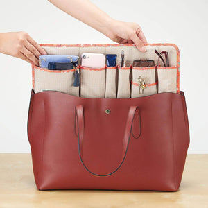 Kogitto Flexible Bag Pocket Insert – Beige – New Japanese Invention Featured on NHK TV