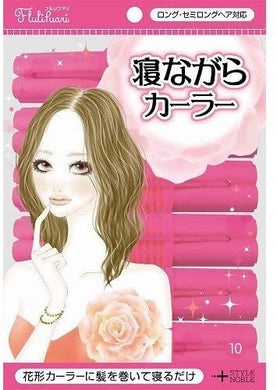 FURURIFUARI Set of 6 Hair Curlers – Curl your Hair While You Sleep – Best Seller in Japan