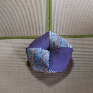 SHIKISAI Zen Meditation Cushion Pink – Zafu (Zabuton) – Handmade in Japan