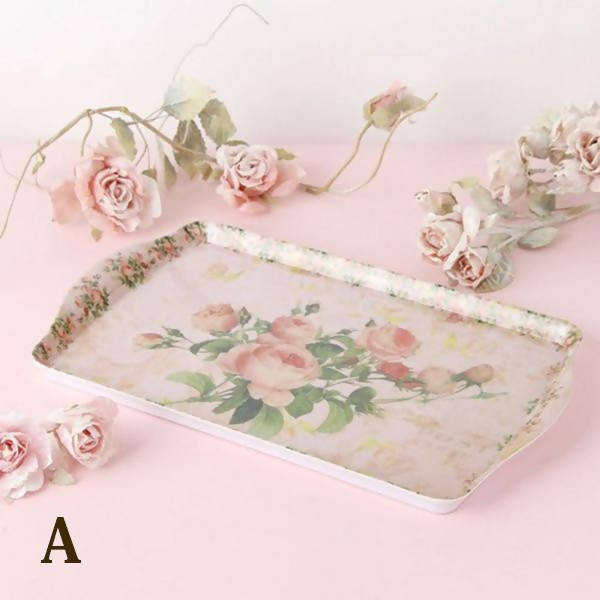 Romantic Princess (Romapri) Rose Tray – Medium Size – Pattern A