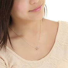 Load image into Gallery viewer, J-PLUS Rilakkuma Sweetheart Pendant in Pink Gold