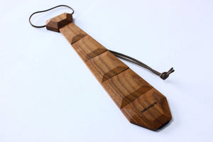 NOKUTIE Japanese Walnut Tree Flexible Wood Necktie – Handmade – New Japanese Invention Featured on NHK TV!
