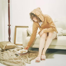 Load image into Gallery viewer, Romantic Princess (Romapri) Bear Hoodie &amp; Shorts Pajamas – 2 Piece Set