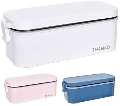 Thanko Ultra High Speed Lunch Box Rice Cooker for One personMADE TKFCLBRC Japan