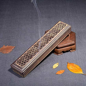 Japanese Zen Buddhist Incense Burner - Brown