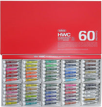 Load image into Gallery viewer, HOLBEIN Artist&#39;s Watercolors Set of 60 5ml Tubes