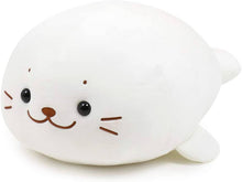Load image into Gallery viewer, Shirotan Fluffy Hugging Pillow – 55cm – Plush Toy