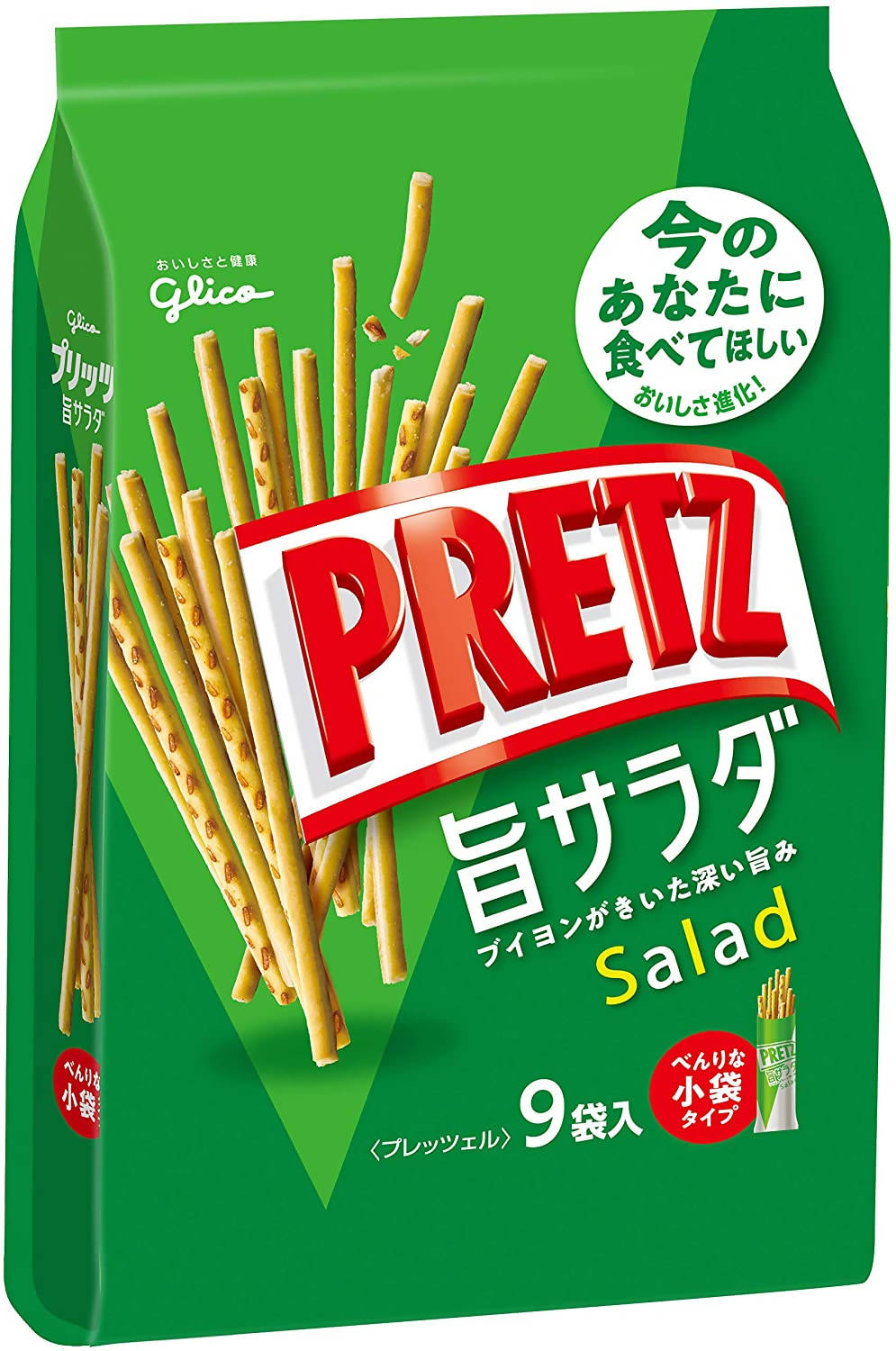 Ezaki Glico Pretz – Salad Flavor – 143g x 5