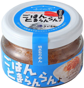 Fukuya Bottled Mentaiko with Chirimen (Dried Small Fish) – 70 g x 3 – Hakata Traditional Food