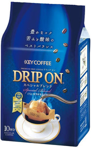 KEY COFFEE Drip On Special Blend – 3 Bags – 8g × 30pcs Total