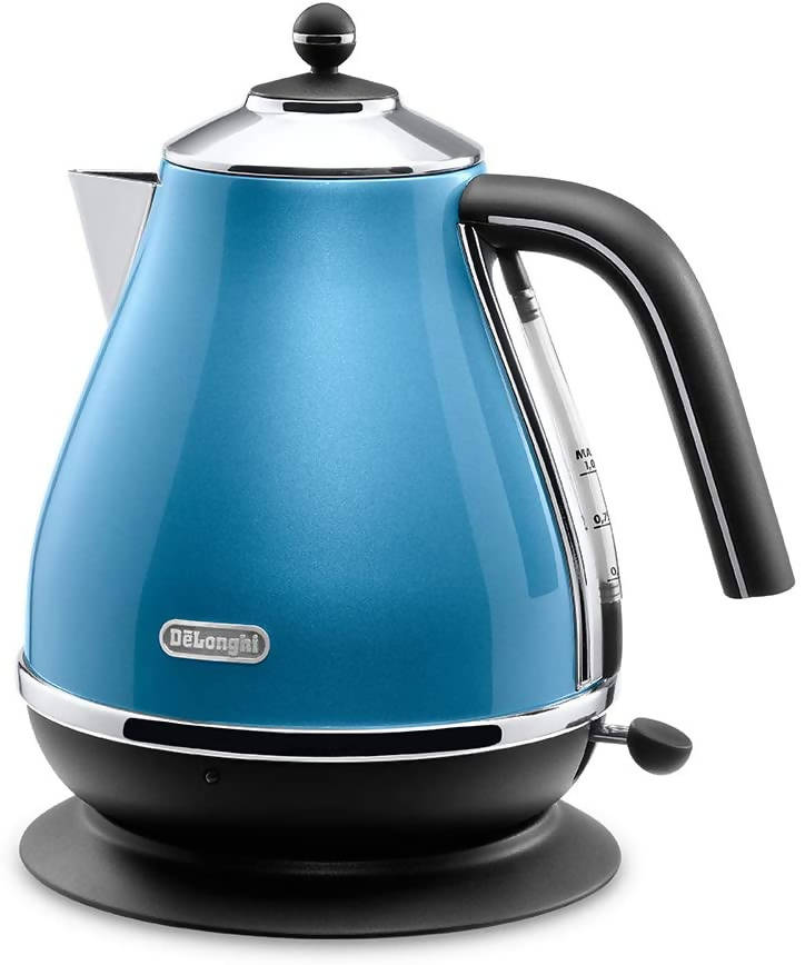 DeLonghi Icona Collection Electric Kettle Blue 1.0L KBO1200J-B