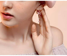 Load image into Gallery viewer, ONNFMH Kawaii Sakura Earrings – Pink – Clip On – Popular in Japan
