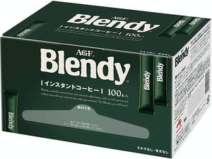 AGF Blendy Stick Instant Coffee - 100 Stick Value Pack - Best Seller in Japan