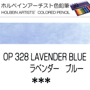 Holbein Artists’ Colored Pencils – Set of 10 Pencils in the Color Lavender Blue – OP328