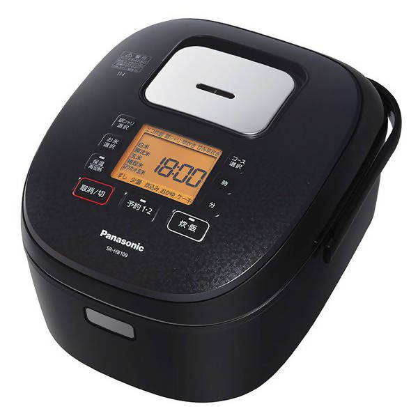 Panasonic SR-HB109-K 5-Stage IH (Induction Heating) Rice Cooker – 5.5 Go Capacity – Black
