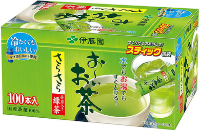 ITO EN Oi Ocha Instant Green Tea – 0.8g x 100 Sticks – Shipped Directly from Japan