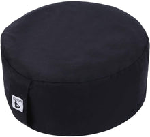 Load image into Gallery viewer, CHAZEN Zen Meditation Cushion 33cm Diameter – Buckwheat Hull – Made in Japan