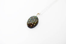 Load image into Gallery viewer, Shell Lacquer (Raden) Necklace - Cloisonne Hanabishi Small – Pink