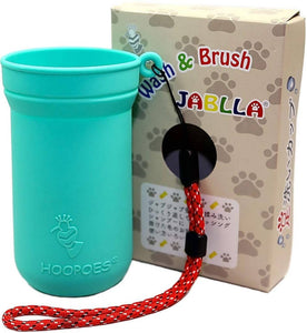 JABLLA Wash & Brush Pet Paw Cleaning and Brush Tool (Patented) – New Japanese Invention Featured on NHK TV!