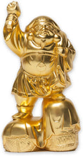 Load image into Gallery viewer, TAKAOKA Seven Lucky Gods Daikokuten Buddhist 24k Gold-Plated Statue Figurine