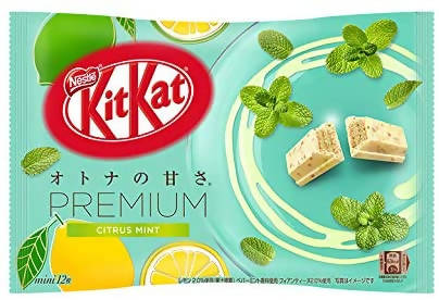 KitKat Mini Citrus Mint Limited Edition – 12 Pieces x 12 Bags – Value Pack