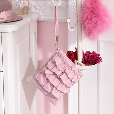 Romantic Princess (Romapri) Frill Eco Bag – Mauve Pink Color