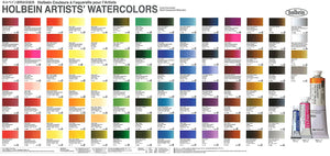 HOLBEIN Artists' Watercolors - Set of 30 5ml Tubes - W407 5ml 003407