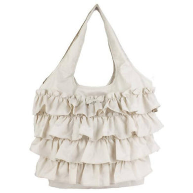 Romantic Princess (Romapri) Frill Eco Bag – Ivory Color