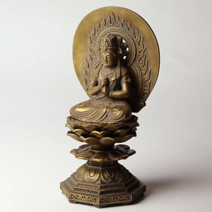 Takaoka Antique-Style Buddha Statue – Dainichi Nyorai – 15.5 cm