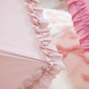 Romantic Princess (Romapri) Frilled Folding Mini-Umbrella – Rose Pink
