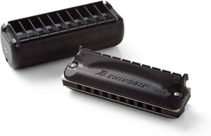 SUZUKI Shinobix 10-Hole Harmonica with Silencer SNB-20 – Cut Volume 80% - Great for Practice Environments