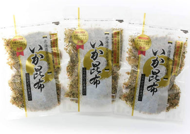 Sawada Hokkaido Furikake (Rice Seasoning) – Squid with Kelp & Krill – 80 g x 3
