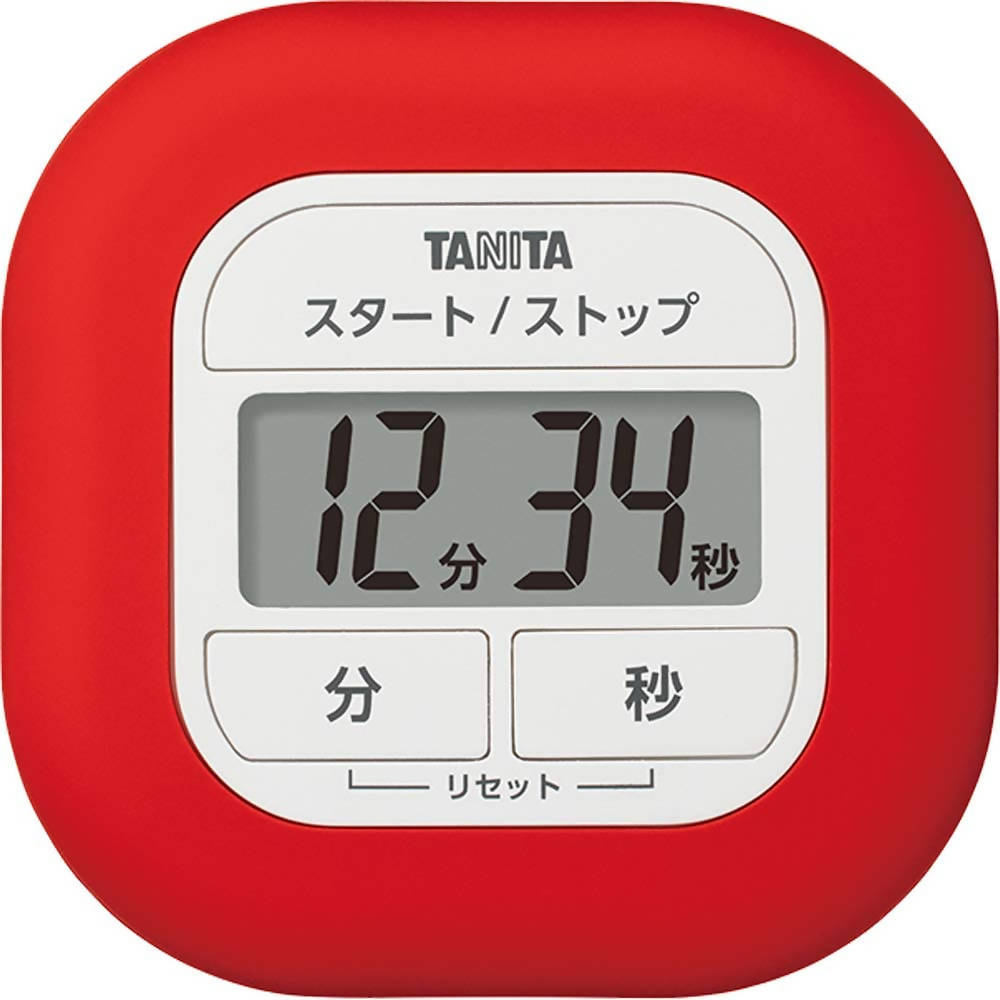 Tanita kitchen timer with magnet large screen TD-384-WH – WAFUU JAPAN