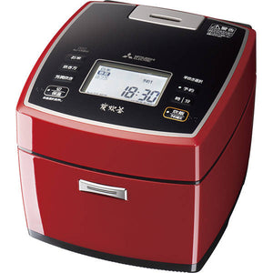 Mitsubishi NJ-VXB10-R IH (Induction Heating) Variable Ultrasonic Rice Cooker – 5.5 Go Capacity – Crimson