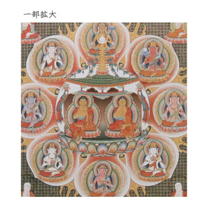 Japanese Buddhist Art Print – Shikishi Paper – Mandala of the Lotus Sutra