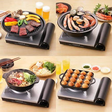 Load image into Gallery viewer, IWATANI Eco Premium Cassette Grill – Portable Table Grill – Black CB-EPR-1