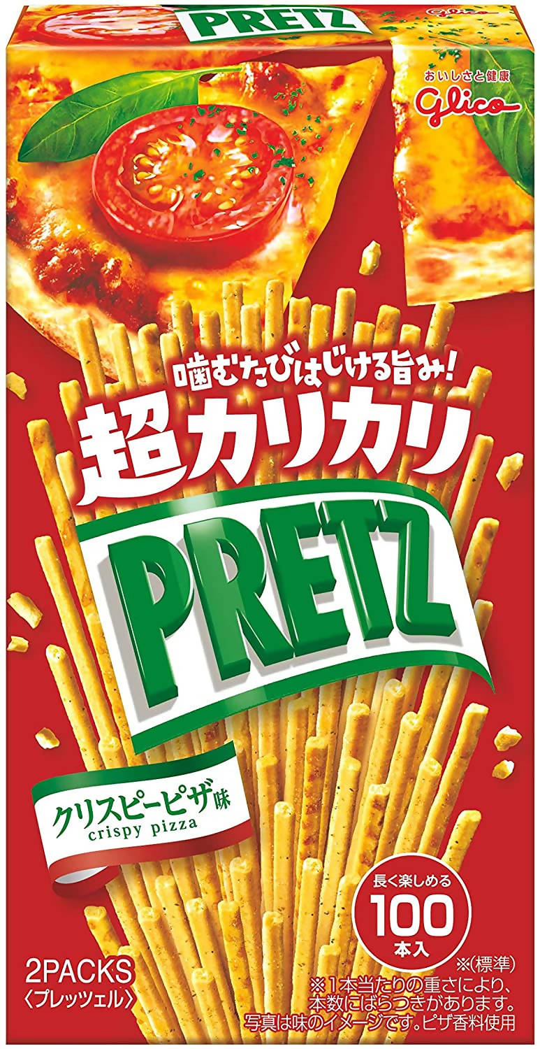 Ezaki Glico Pretz – Crispy Pizza Flavor – 55g x 10
