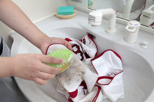SANKO Laundry Hand-Wash Sponge and Brush BO-82 – Made in Japan