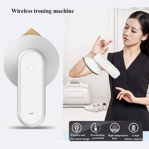 DETI Portable Wireless Mini Handheld Ironing Machine – with Slot for Cellphone Charging