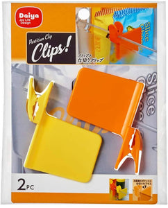 DIAMOND CLIPS Refrigerator Divider Clip – 4 Pieces – New Japanese Invention Featured on NHK TV!