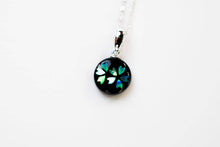 Load image into Gallery viewer, Shell Lacquer (Raden) Necklace - Sakura Small – Green - Special Offer!