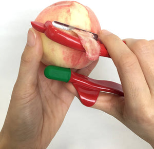 Shiroma Science U-Shaped Fruit & Vegetable Peeler 640655 – New Japanese Invention Featured on NHK TV!